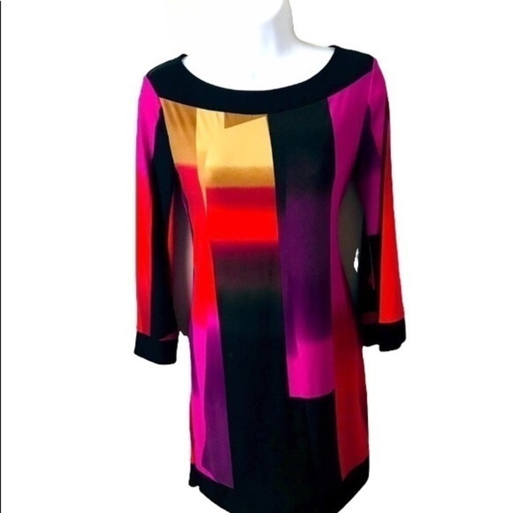 Style & Co Color Block Dress
